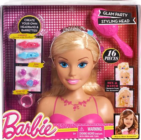 Barbie Glam Party Styling Head Blonde Walmart Canada