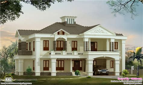 4 Bedroom Luxury Home Design Kerala Home Design And