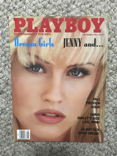 Playboy Magazine September Dream Girls Jenny Mccarty And Pamela