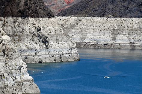 Satellite Photos Show Lake Mead Water Levels Dangerously Low Read