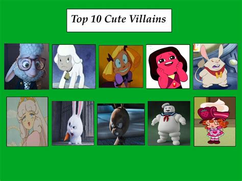Top 10 Cute Villains By Disneycow82 On Deviantart