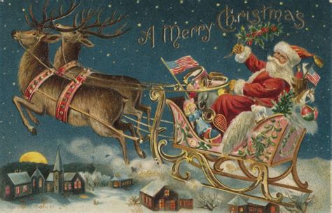 Joyeux Noel Mes Bidouilles De Fils Et De Tissus Vintage Christmas