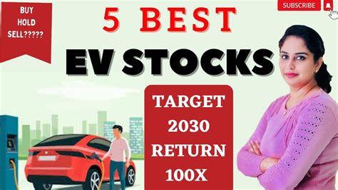Top 5 Electric Vehicle Stocks In India Ev Stocks Best Multibagger