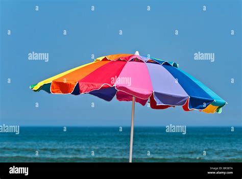Beach Umbrella Hi Res Stock Photography And Images Alamy