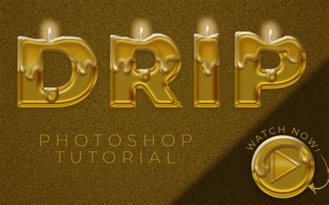 How To Make Dripping Text Effect In Photoshop Photoshop Fan Images