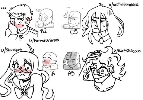 [oc] Sorry I Only Did 4 Of Them I Wasn’t Expecting To Get So Many Requests I’ll Do More Later