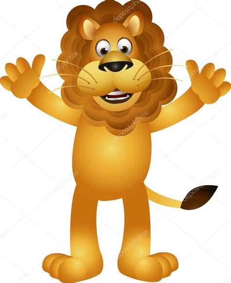 Pictures Funny Lion Cartoon Funny Lion Cartoon — Stock Vector © Starlight789 12209451