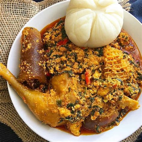 Egusi Soup Is A Native Igbo Soup And One Of The Most Popular Soups In