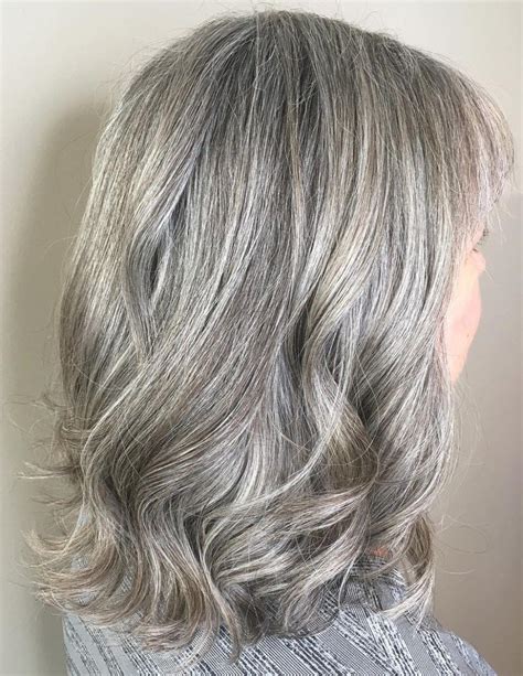 65 Gorgeous Gray Hair Styles Long Gray Hair Medium Hair Styles Grey Hair With Bangs