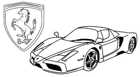 Desenhos De Ferrari Para Colorir Dicas Pr Ticas