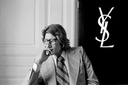 YVES SAINT LAURENT, one of the most iconic fashion designers of the ...
