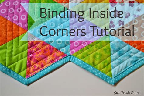 Sew Fresh Quilts Top 10 Tips For New Quilters Binding By Machine