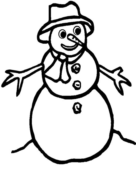 Coloriage Bonhomme De Neige 02 Coloriage En Ligne Gratuit Pour Enfant