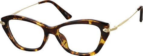 tortoiseshell cat eye glasses 7801125 zenni optical