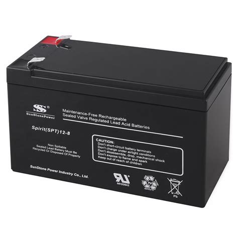 12v 8ah Vrla Battery Agm Replacement Battery With Abs Case For