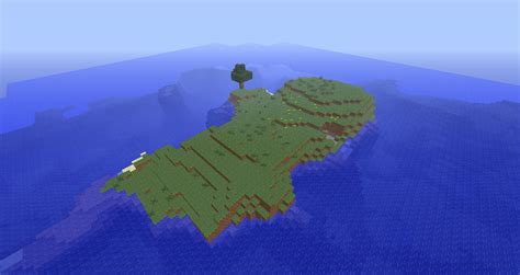 Survival Island Randomly Generated Minecraft Map