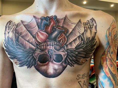 Aesop Rocks None Shall Pass Inspired Chest Piece Done By
