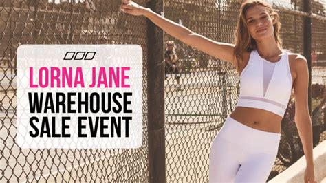 Lorna Jane Activewear Warehouse Sale Event This Is Clapham