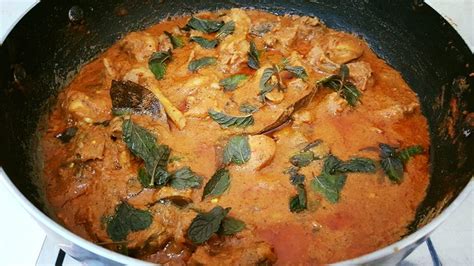 Resepi kari ayam sedap delicious chicken curry recipe. Kari Ayam Kampung Pekat Kerala Ori Dari India & Langkah ...
