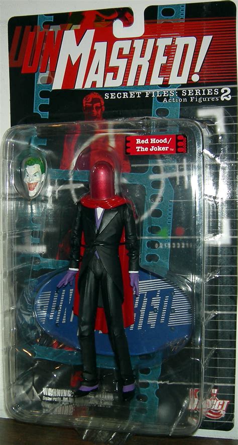 Somebody needs to disguise their identity and/or avoid attracting attention. Red Hood Joker Figure Secret Files Unmasked Series 2