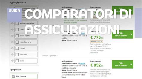 Assicurazione Auto Online La Guida Per Fare Un Preventivo Con I