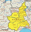 Map of Piedmont : Worldofmaps.net - online Maps and Travel Information