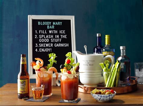 How To Build The Best Ever Bloody Mary Bar For Your Next Brunch