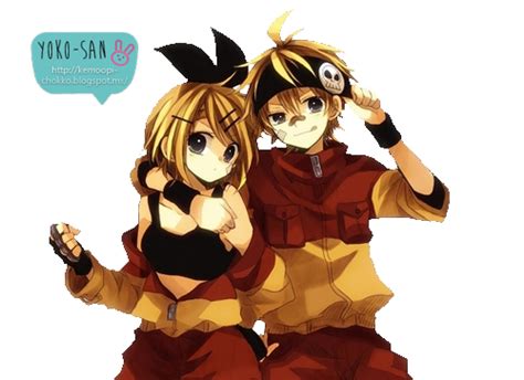 Rin And Len Kagamine By Momo Honey On Deviantart