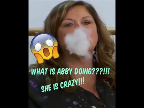 Dance Moms What Is Abby Doing Is Abby Smoking Watch To See