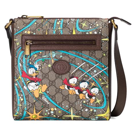 Gucci Disney X Donald Duck Messenger Bag In Natural For Men Lyst