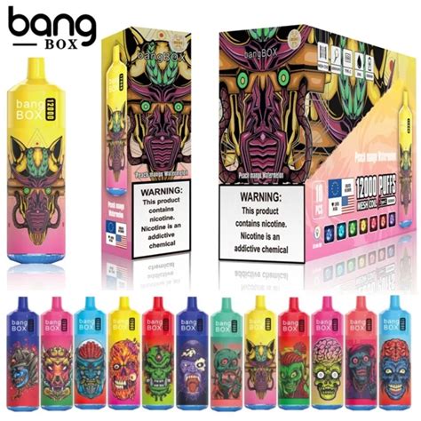 Original Bangbox 12000 Puffs Einweg E Zigaretten 20 Ml Vorgefüllt Rgb