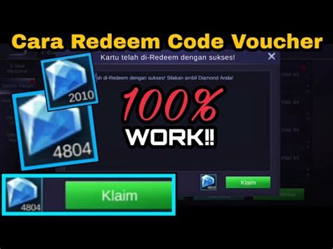 How to redeem strucid codes in roblox and what rewards you get. TUTORIAL REDEEM CODE VOUCHER DIAMONDS | MOBILE LEGENDS ...