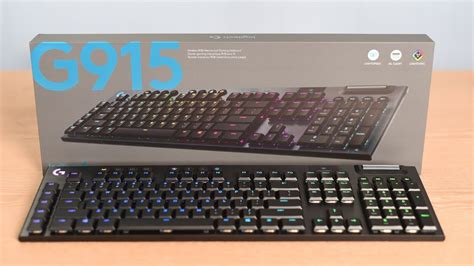 Logitech G915 Lightspeed Wireless Rgb Mechanical Gaming Keyboard Buy