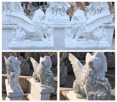 What Does A Winged Lion Symbolize You Fine Sculpture