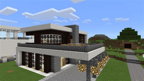 While exploring and making your way around the world of minecraft is exciting, one of the more fun experiences players have is creating their next dwelling. ᐅ Modernes Haus aus Quarz in Minecraft bauen - minecraft ...