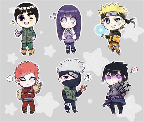 Naruto Chibi Stickers By Osu On Deviantart Naruto Chibi Anime