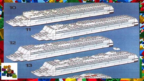 Lego Instructions Promotional 1554 Silja Line Ferry Youtube