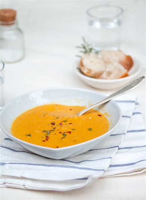 Recipe Curried Coconut Carrot Soup Recipe Carrot Soup Recipes