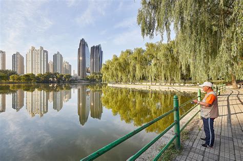Mad Architects Completes Chaoyang Park Plaza China Landscape Metalocus