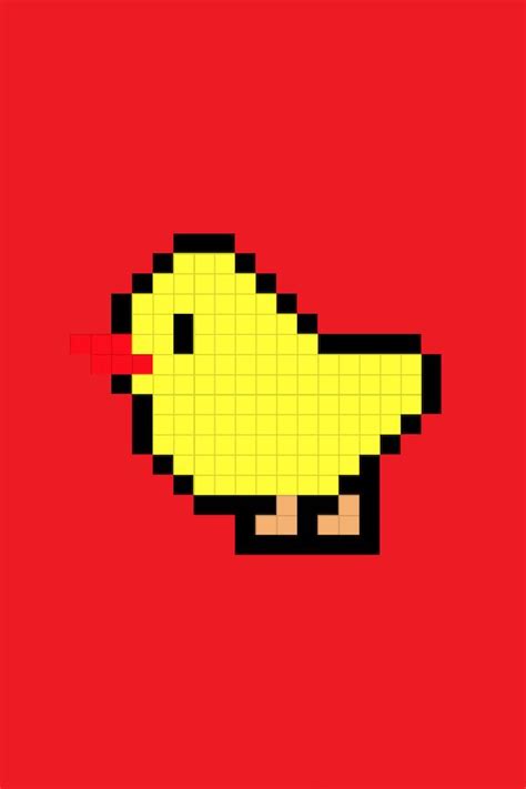 Looking for more pixel art facile frite clipart, like science png,pokemon pixel png,ribbon banner png. Easy pixel art duck :) Pixel art facile canard. | Easy pixel art, Pixel art, Art