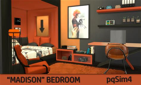 Madison Bedroom Sims 4 Custom Content