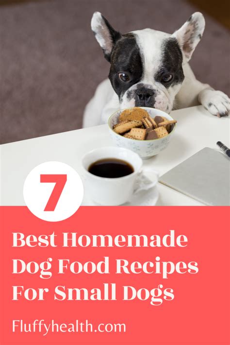 7 Best Homemade Dog Food Recipes For Small Dogs Fluffyhealth