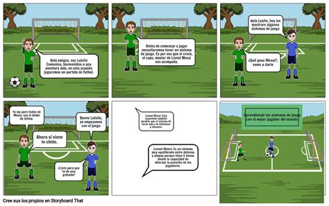 Historieta F Tbol Storyboard By F F Df