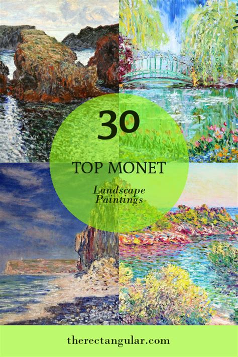 Top Monet Landscape Paintings Home Family Style And Art Ideas