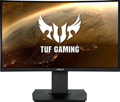 Asus Tuf Gaming Vg24vqe Va Curved Gaming Monitor 236 Fhd 1920x1080