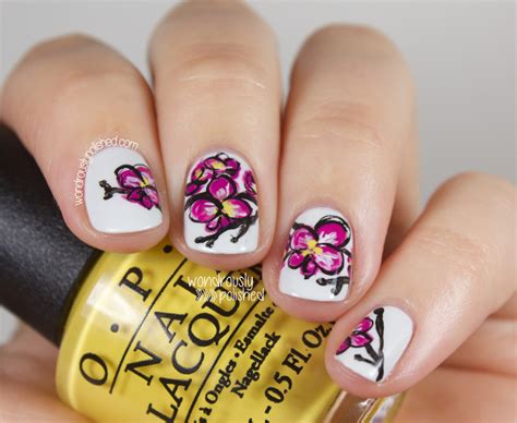 Wondrously Polished The Beauty Buffs Radiant Orchid Trend Nail Art