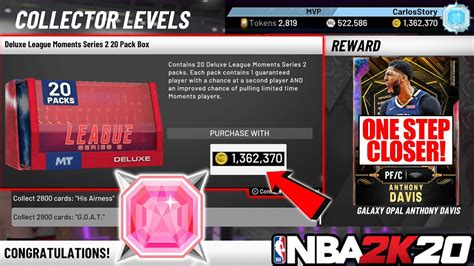 1 Million Vc Pack Opening For New Collector Level And Galaxy Opal