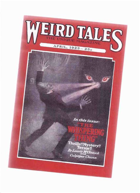 Weird Tales The Unique Magazine Girasol Facsimile Pulp Volume I One 1 2 Two