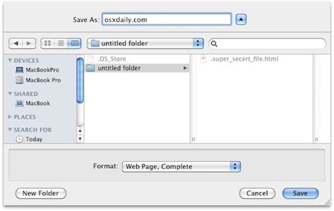 Show Hidden Files In Mac Os X Dialog Boxes With Commandshiftperiod