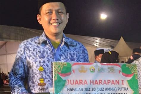 Dosen Iain Cirebon Raih Juara Harapan Di Ajang Mtq V Korpri Tingkat